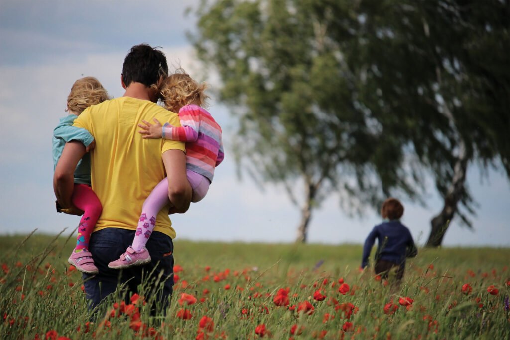 The family that trains together …