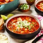 Smoky Chicken and Chorizo Pozole Recipe