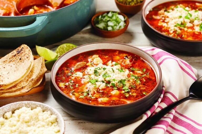Smoky Chicken and Chorizo Pozole Recipe