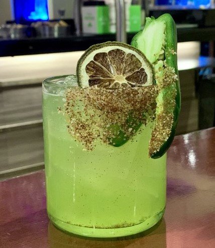 Honeydew Jalapeño Margarita