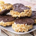 Peanut Butter Ice Cream SANDWICHES