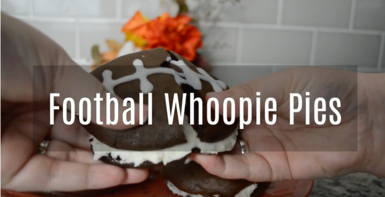 Football Whoopie Pie Recipe