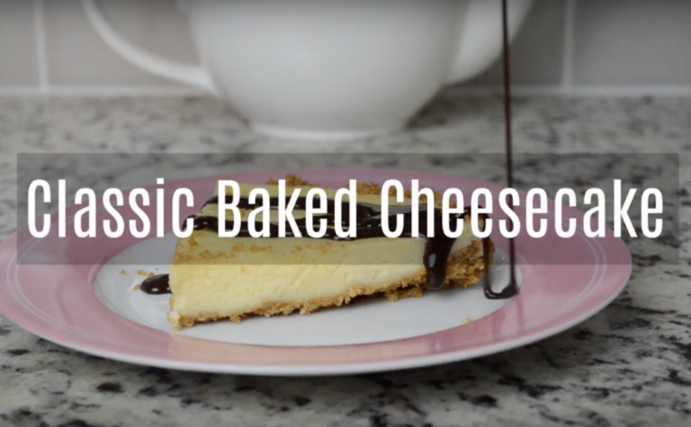 Classic Baked Cheesecake Recipe