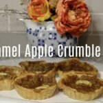 Caramel Apple Crumble Tart