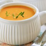 Andouille and Sweet Potato Soup