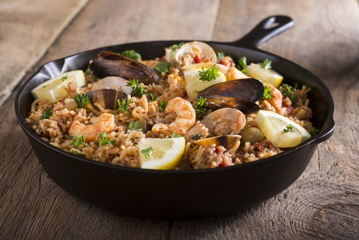 Seafood Paella