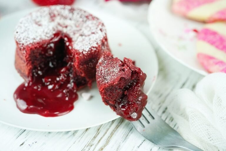 Red Velvet Lava Cupcakes