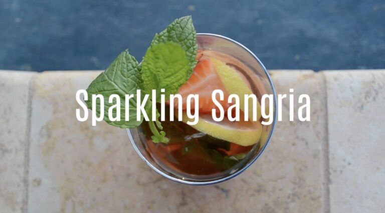 Bubbly Sangria