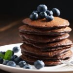 Dark Chocolate Banana Pancakes
